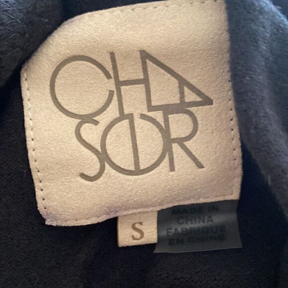 Chaser Long Sleeve Black Hoodie Dress Sz Small NWT - Picture 7 of 9